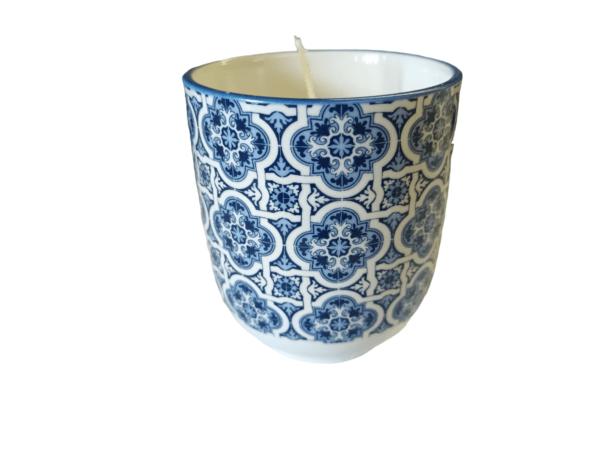 Vanilla Scented Teacup Candle - Image 4