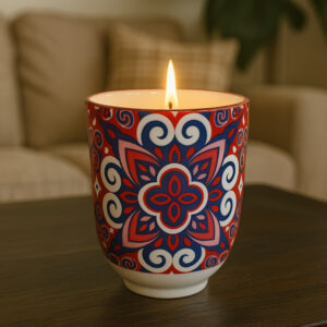 Vanilla Scented Teacup Candle