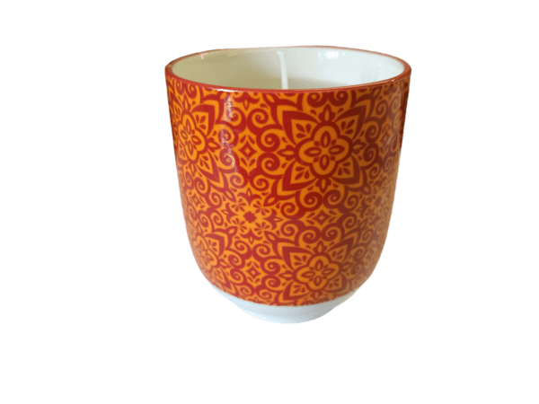 Vanilla Scented Teacup Candle - Image 4
