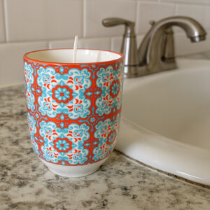Vanilla Scented Teacup Candle