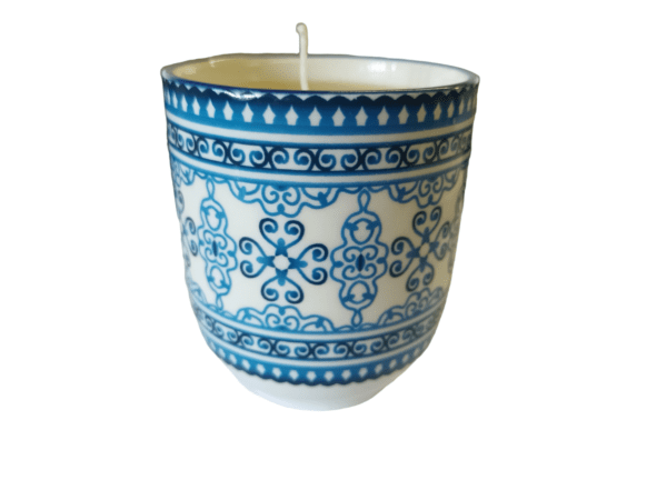 Vanilla Scented Teacup Candle - Image 4