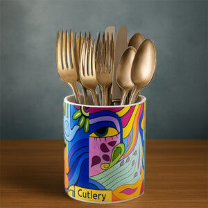 Ceramic Cutlery Holder
